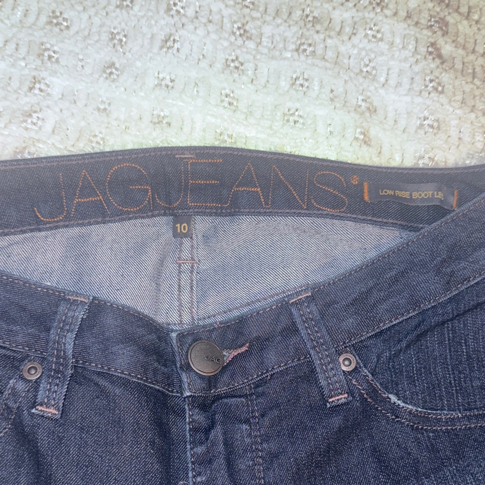 Jag Jeans Women's Dark Blue Boot Cut Jeans - Picture 2 of 4